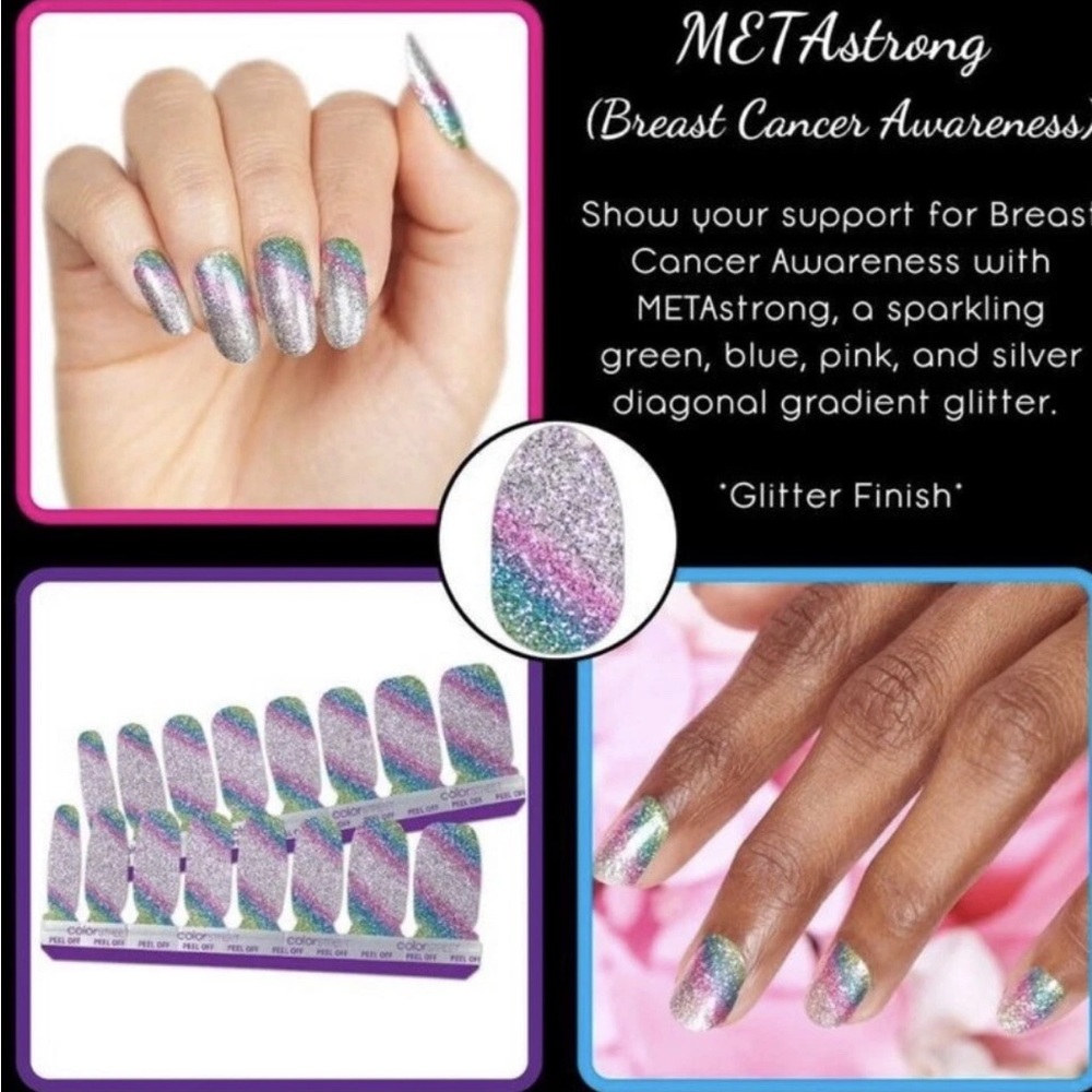 Color Street Bundle (metarmstrong, aberdeen aubergine, cotton candy swirl) - Picture 3 of 8